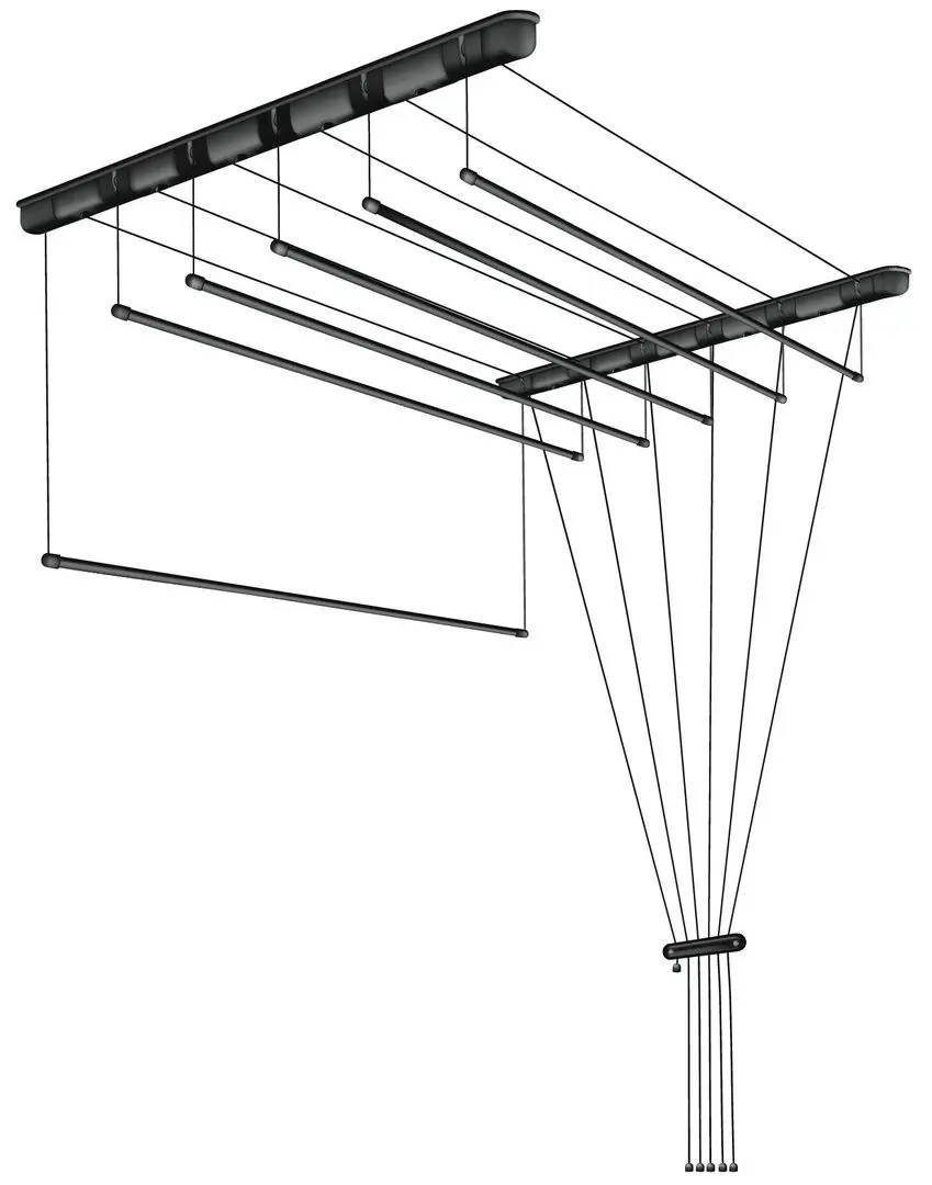 Uscator de rufe Sepio 6x170cm 8394 (Black)
