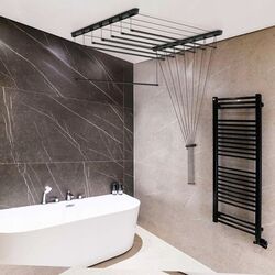 Сушилка для белья Sepio 7x160cm 9216 (Black) Thumb