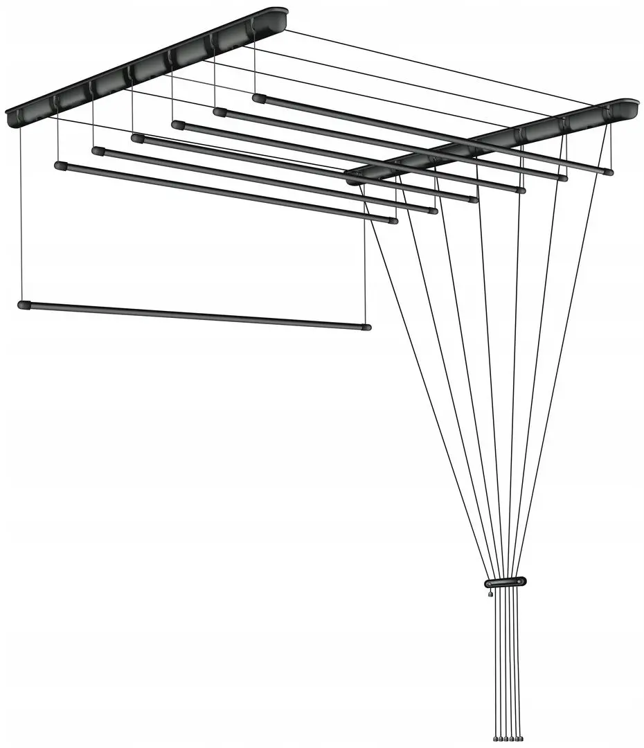 Uscator de rufe Sepio 7x170cm 9223 (Black)