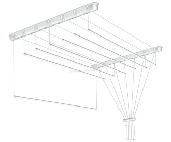 Uscator de rufe Sepio 7x180cm 4341 (White)