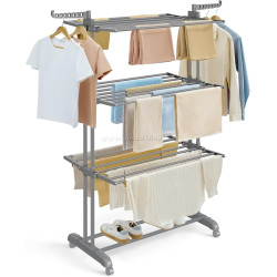 Uscator de rufe Songmics LLR701G01V1 (Grey)