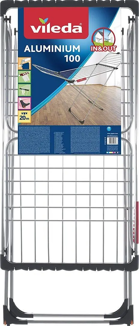 Сушилка для белья Vileda Aluminium 100 157336 (Silver)