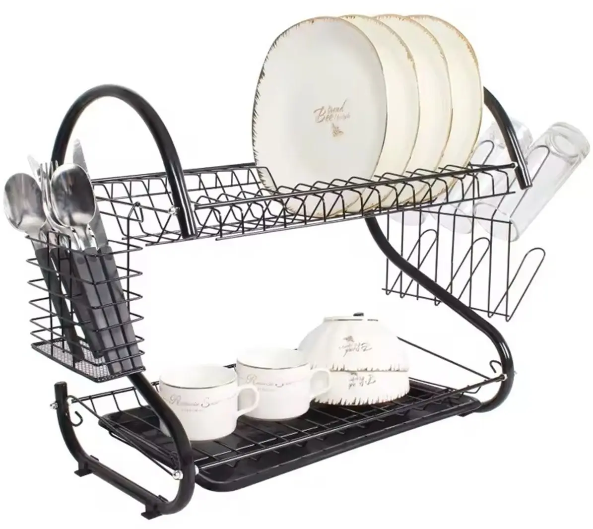 Сушилка для посуды Aptel AG373E (Black)