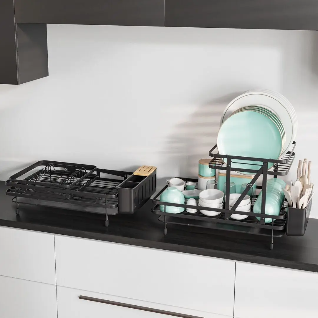 Uscator vase Costway KC55230DK (Black) - 4
