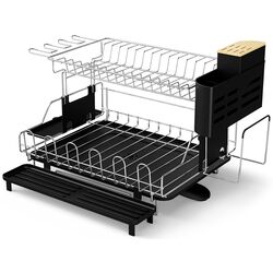 Uscator vase Costway KC55266 (Black)