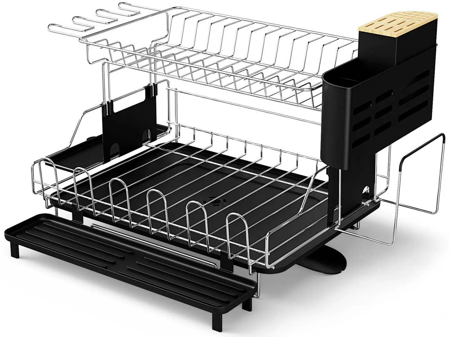 Uscator vase Costway KC55266 (Black)