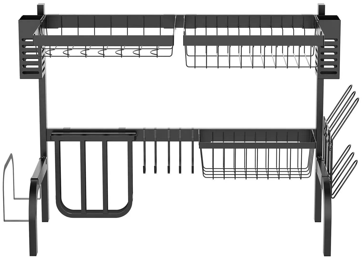 Uscator vase Homcom 801-285V00BK (Black)