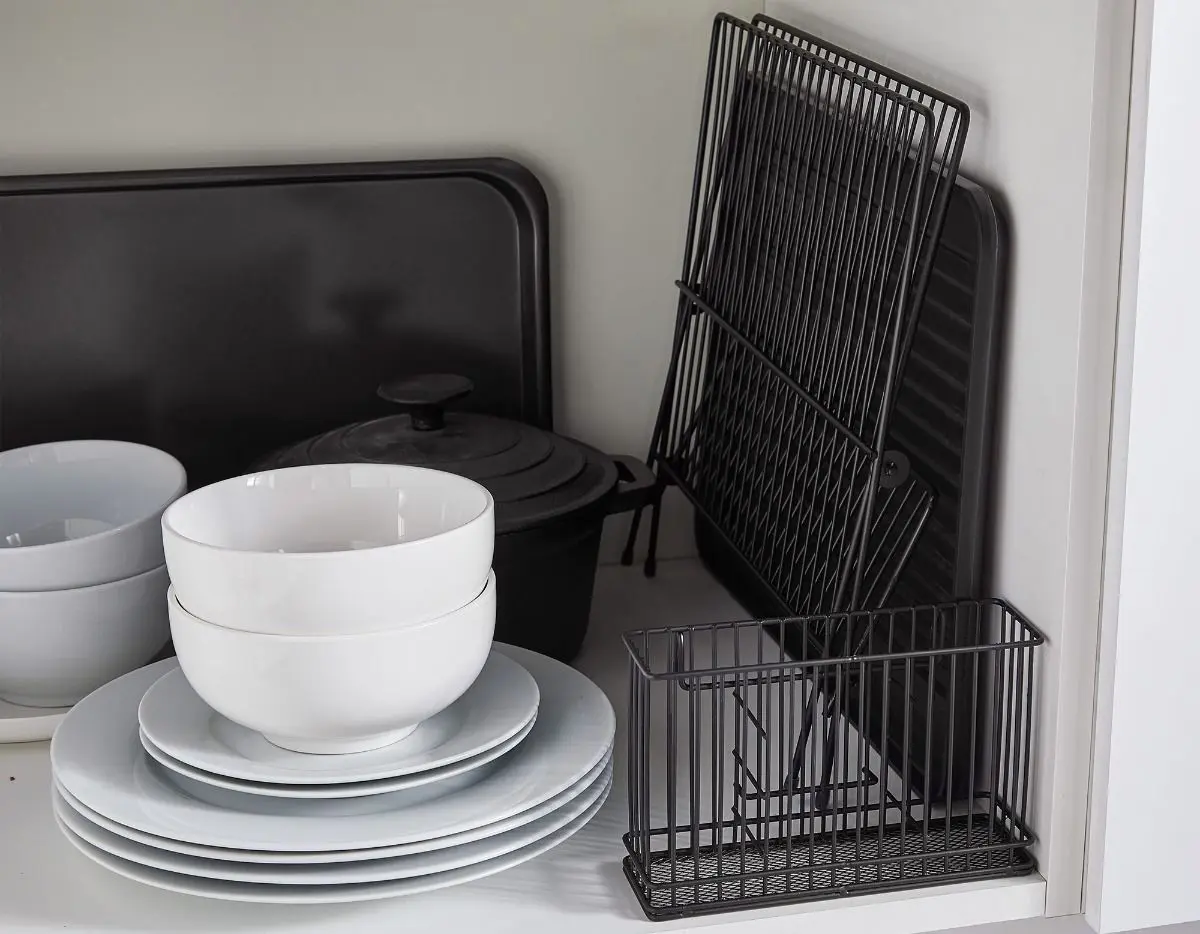 Сушилка для посуды VonShef 1000289 (Matte Black)