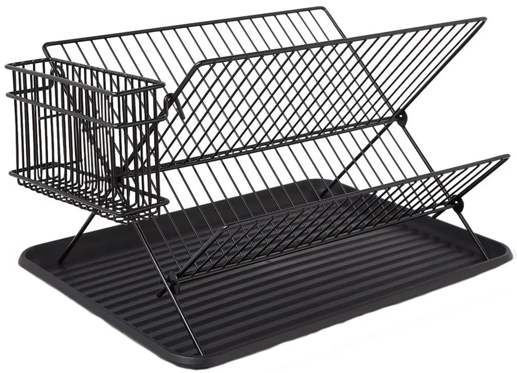 Сушилка для посуды VonShef 1000289 (Matte Black)