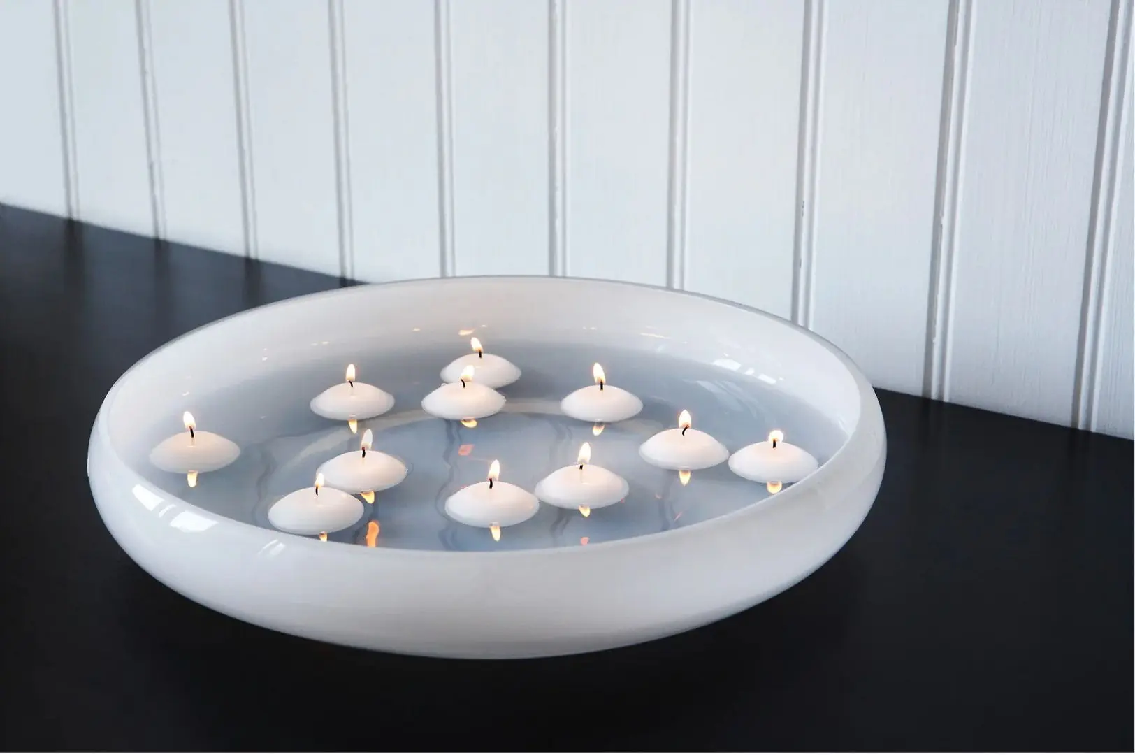 Lumanare neparfumata plutitoare Ikea Fenomen (Natur) - 2