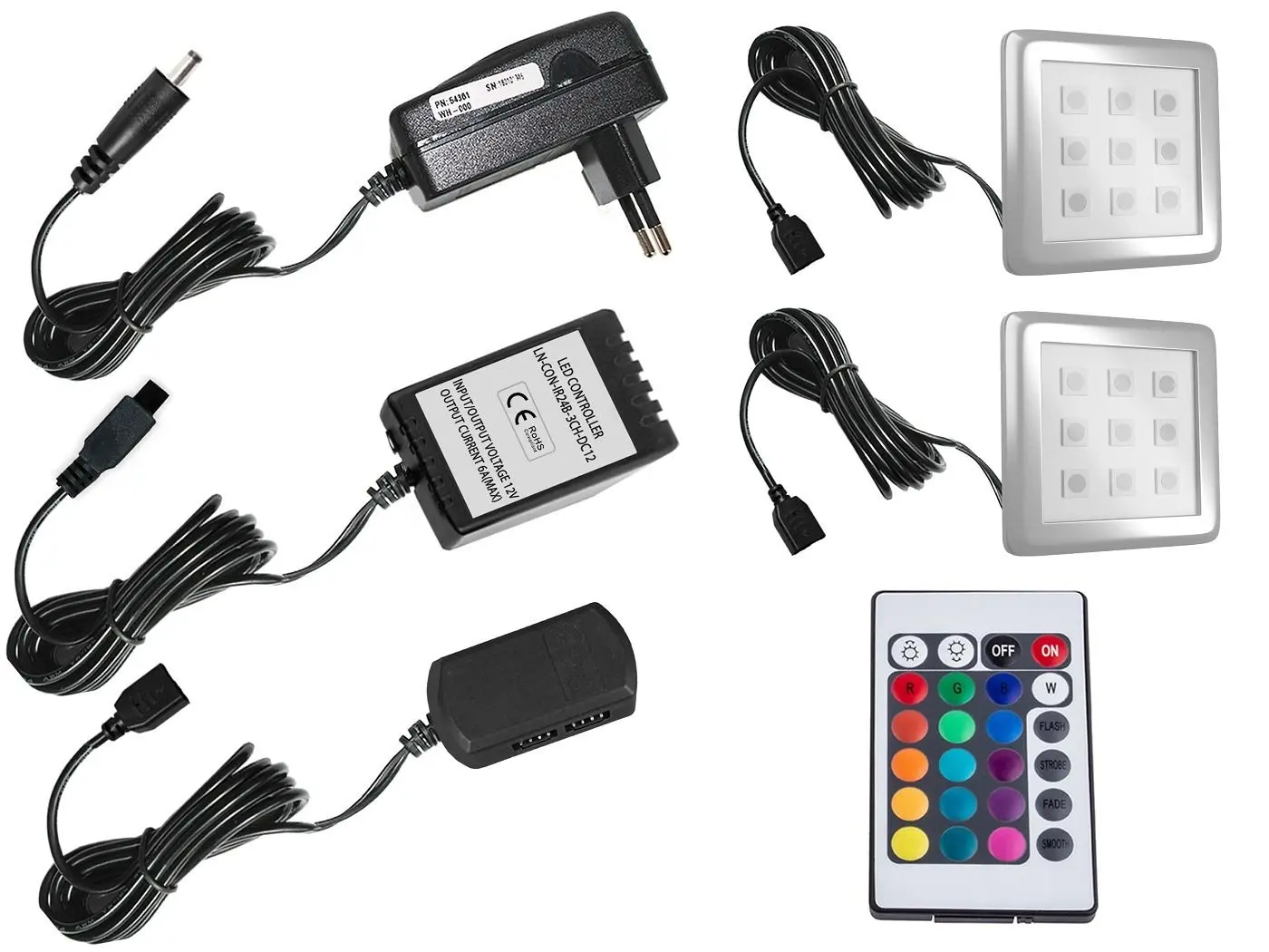 Set clema LED Belini Lumina 2 03/049/000/00/00/00/016