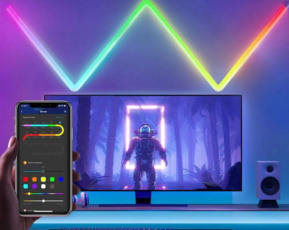 Set panouri LED Govee Glide Wall Light B6062301