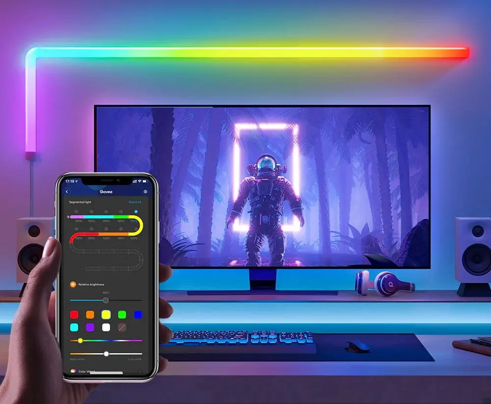 Set panouri LED Govee Glide Wall Light B6062301