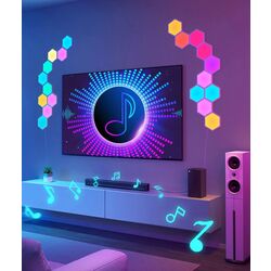 Set lampi LED Govee Glide Hexa Light Panels B6061301 Thumb