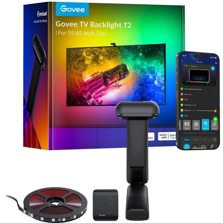 Подсветка для телевизора Govee Envisual TV Backlight T2 H605C311