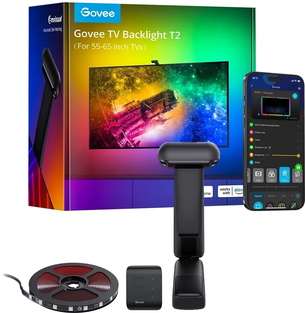 Подсветка для телевизора Govee Envisual TV Backlight T2 H605C311