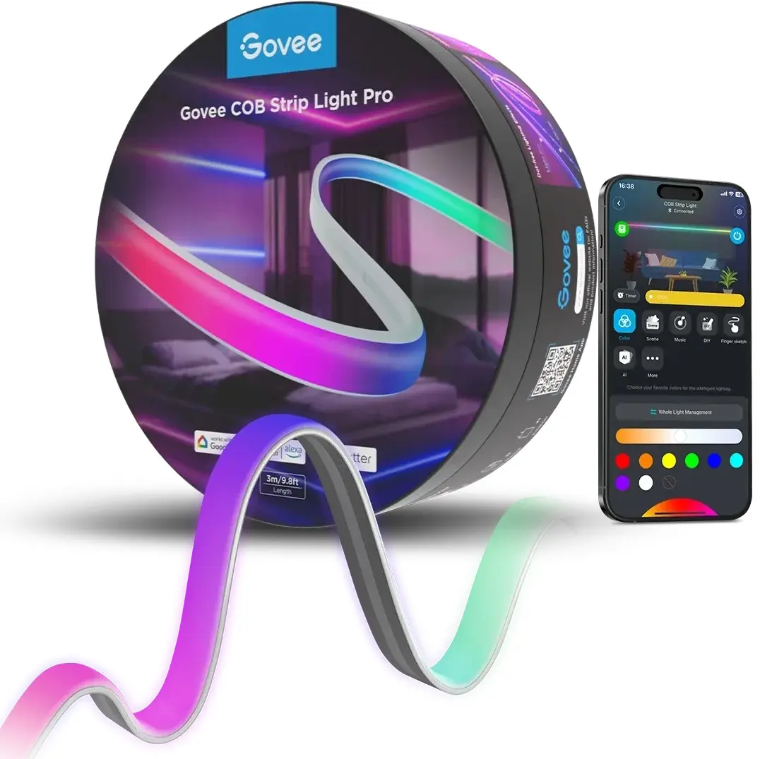 Светодиодная лента Govee COB Strip Light Pro H61E53D1