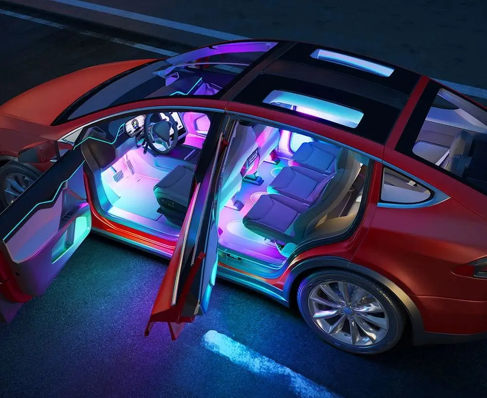 Banda LED Govee H7090 RGBIC 4x30cm