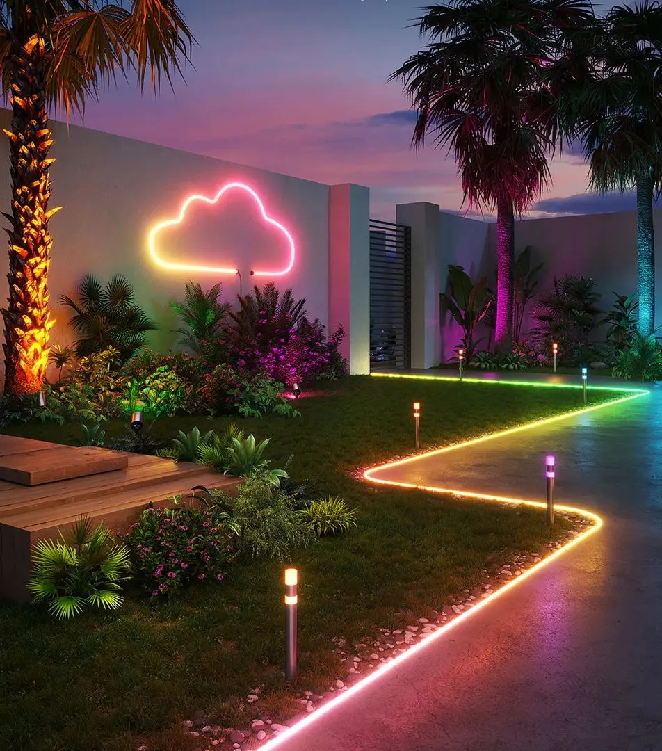 Banda LED Govee Outdoor Neon Rope Light H61A8 10m