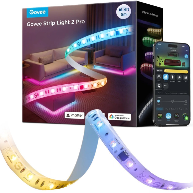 Светодиодная лента Govee Strip Light 2 Pro H61F53D1