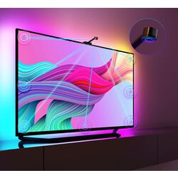 Banda LED + camera Govee H6199 TV Backlight T1 Wi-Fi RGBIC Thumb