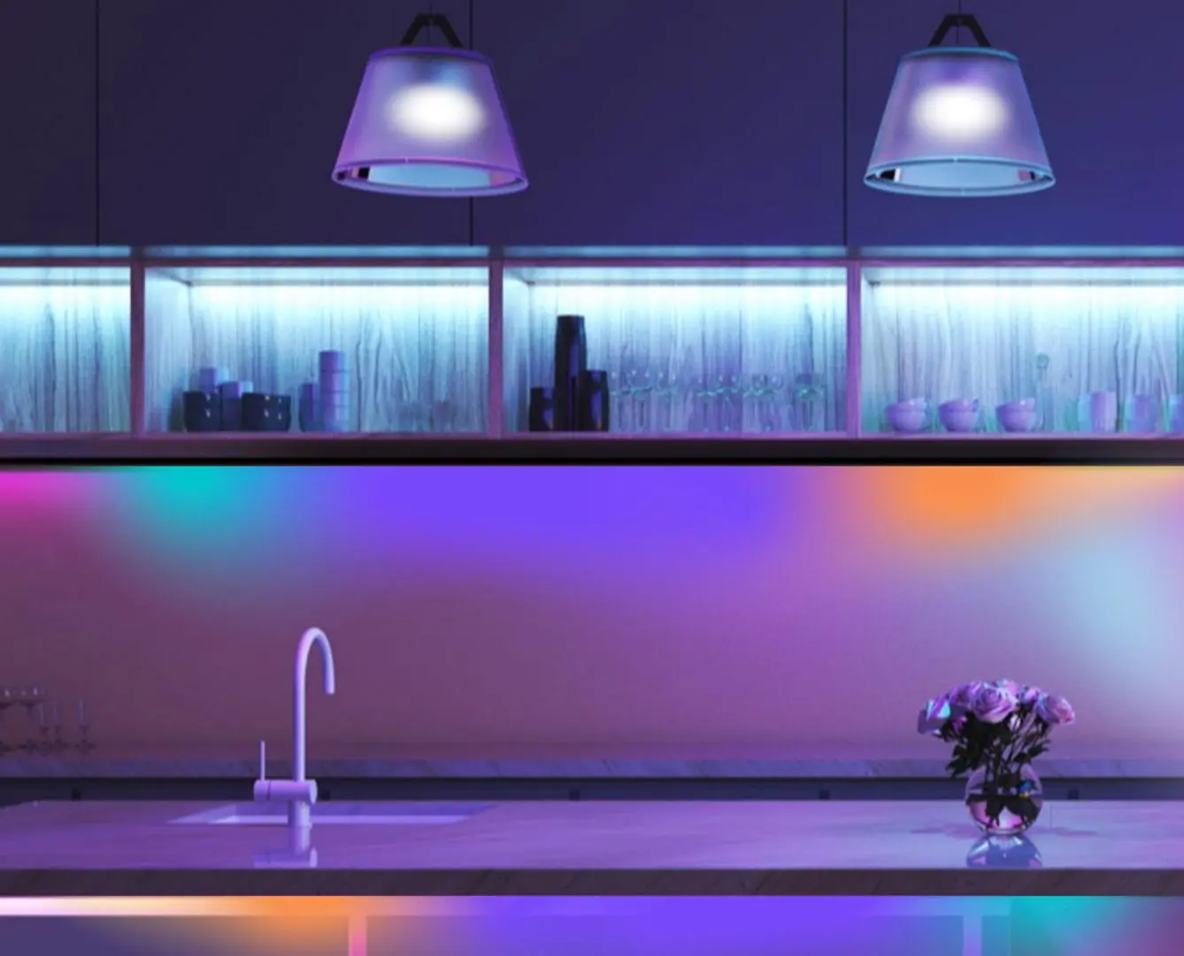 Светодиодная лента Nous Wi-fi RGBIC F4