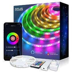 Banda LED RGB Nous Smart F1 Wi-Fi SMD5050 5m