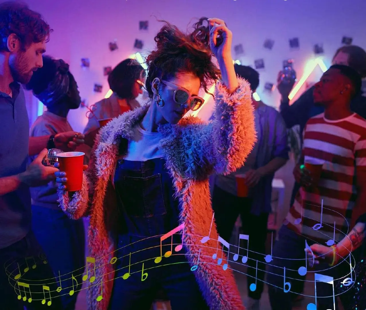 Banda LED RGB Nous Smart F2 Wi-Fi (White)