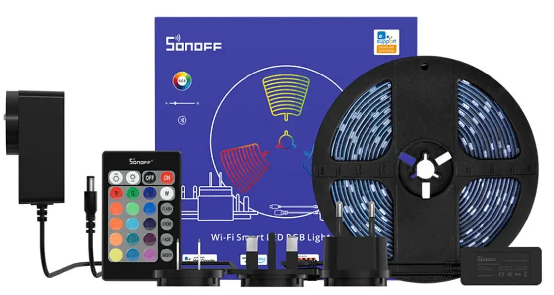 Banda LED  RGB Sonoff Smart Wifi L2 (Black)