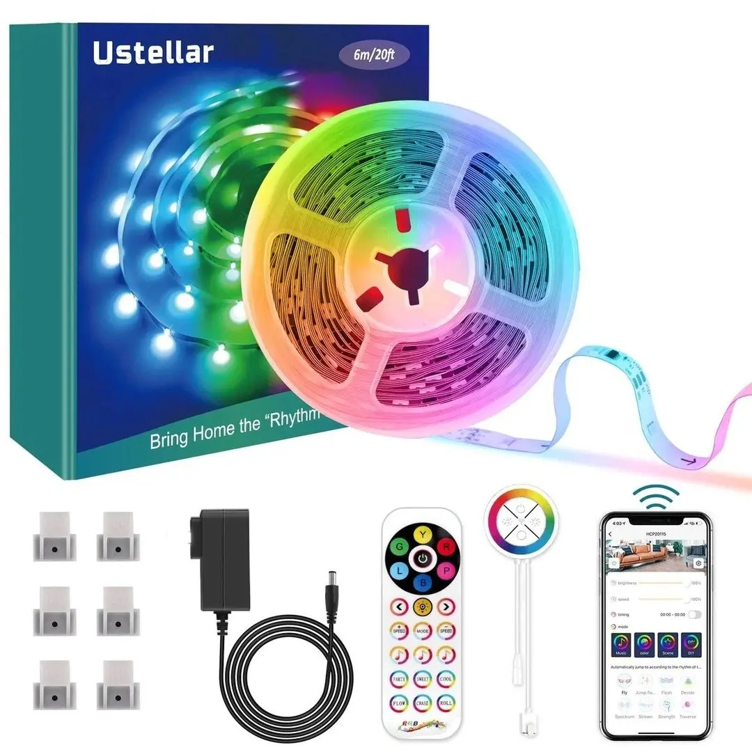 Светодиодная лента Ustellar Dream Color Wi-Fi Smart 6m