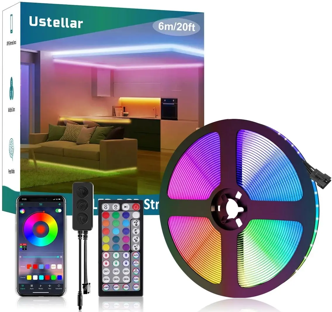 Светодиодная лента Ustellar RGB 6m - 2