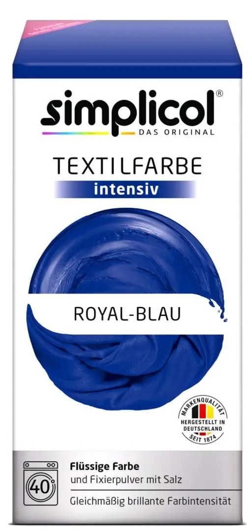 Vopsea textile Simplicol Intensiv (Royal Blue)