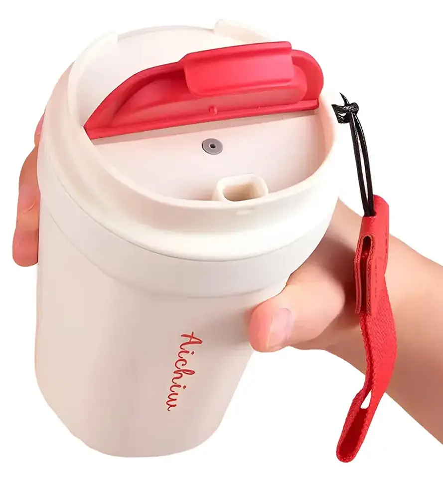 Термокружка Aichiw AI-D133 330ml (White/Red)