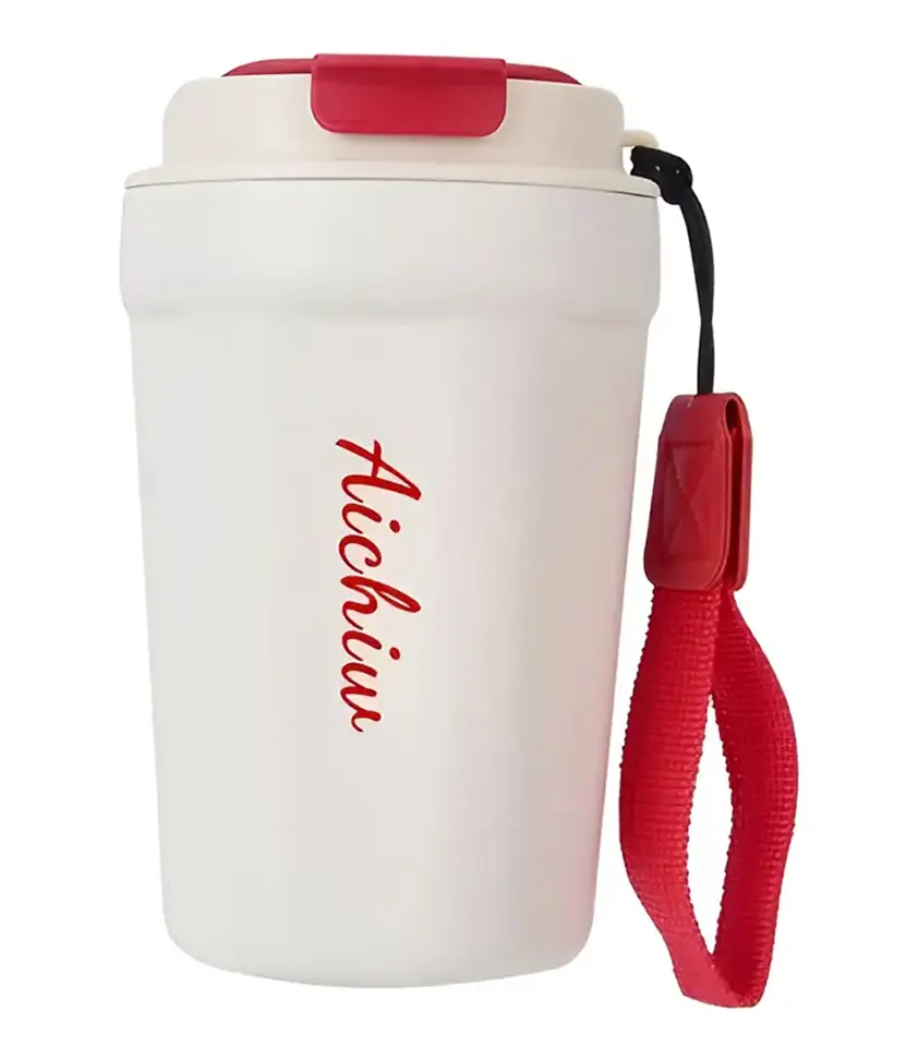 Термокружка Aichiw AI-D133 330ml (White/Red)