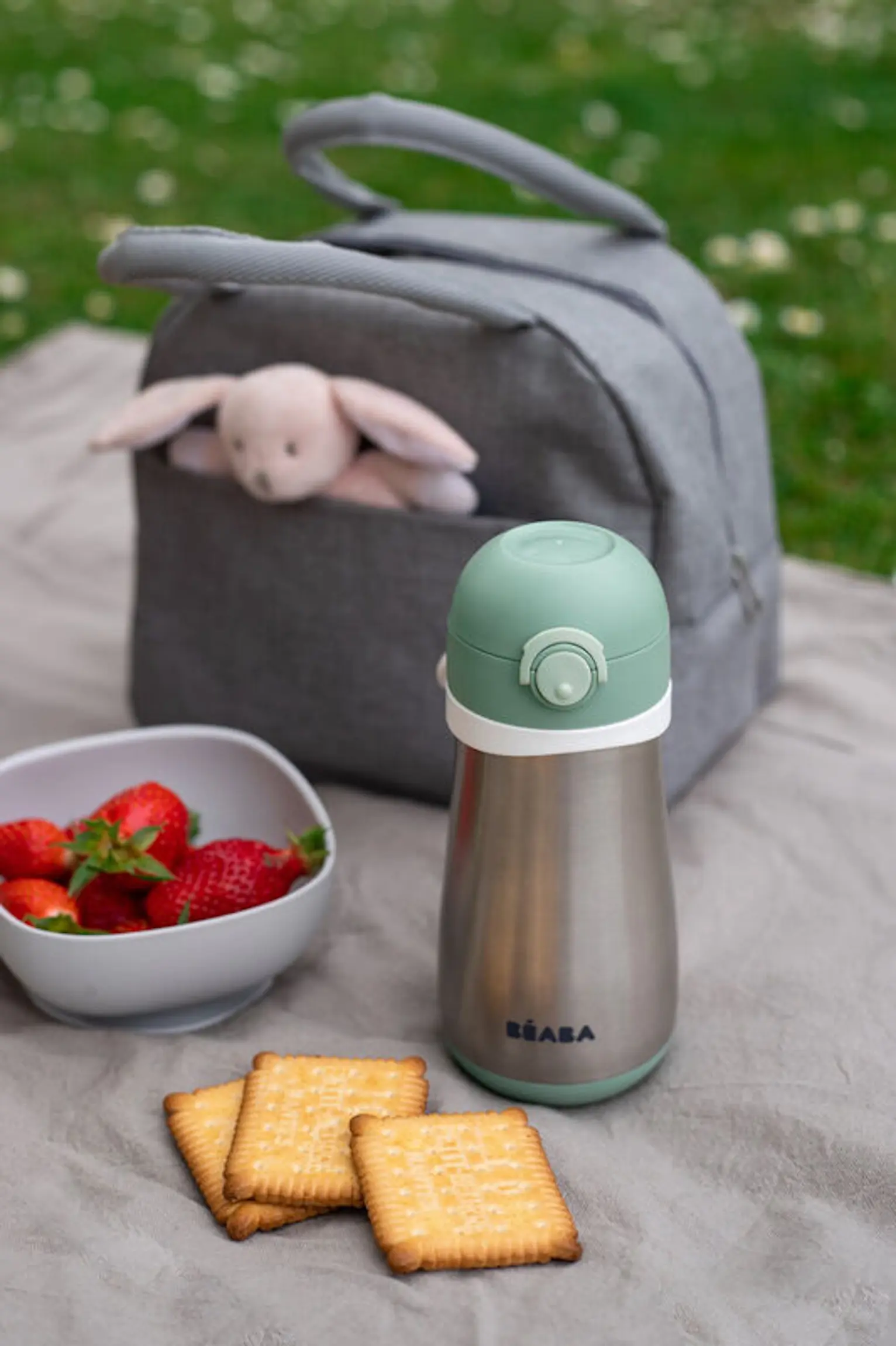 Термос Beaba 350ml (Sage Green) - 4