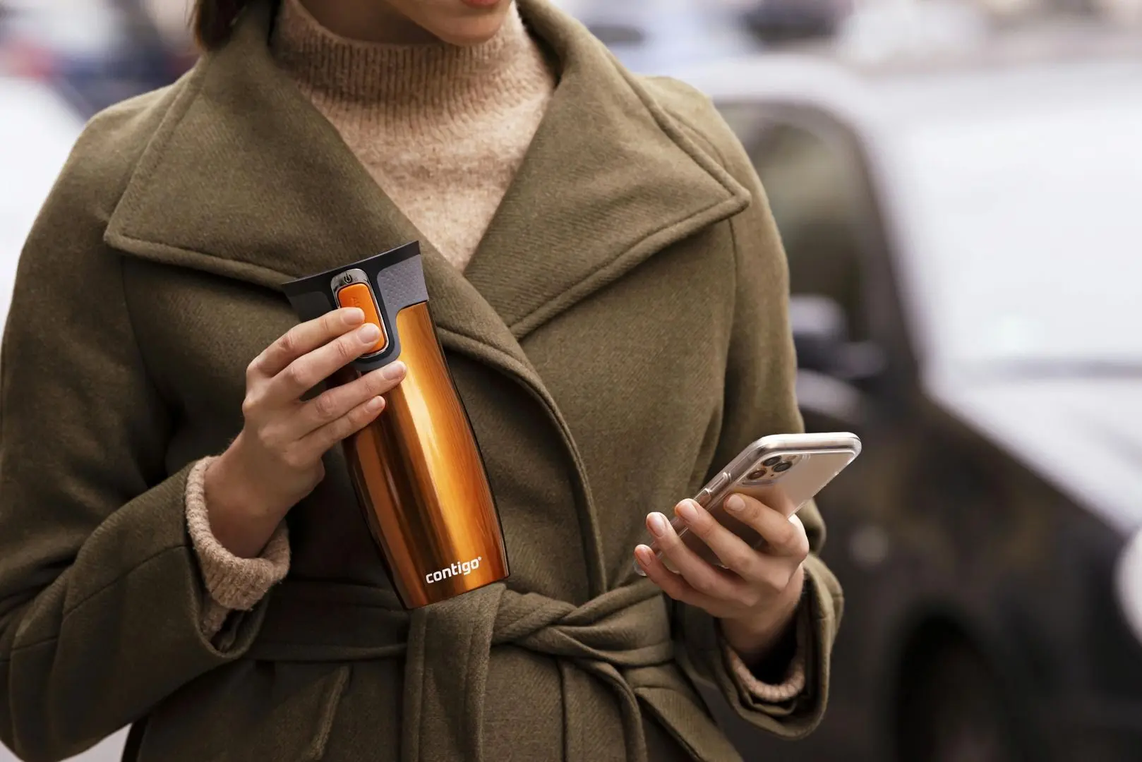 Сana termos Contigo  West Loop 470ml (Tangerine)