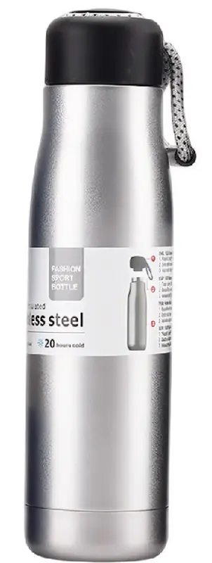 Термос Daily SJ429-27 0.55l (Grey) - 3