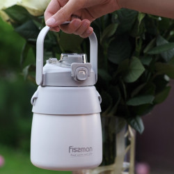 Термос Fissman 9864 800ml (Gray/White) Thumb