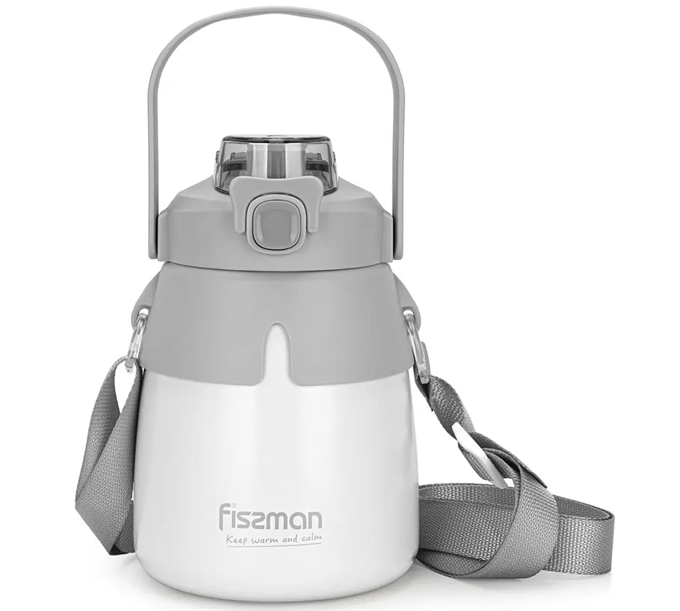 Термос Fissman 9864 800ml (Gray/White)