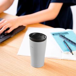 Термокружка Hario STF-300-B (Gray/Black) Thumb