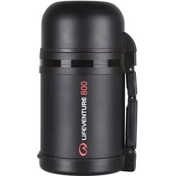 Termos Lifeventure Wide Mouth Flask 0.8L (Black) Thumb