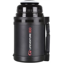 Termos Lifeventure Wide Mouth Flask 0.8L (Black) Thumb