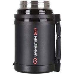 Termos Lifeventure Wide Mouth Flask 0.8L (Black) Thumb