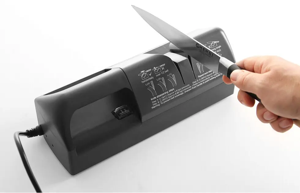 Электрическая точилка для ножей Hendi 224403 (Black)