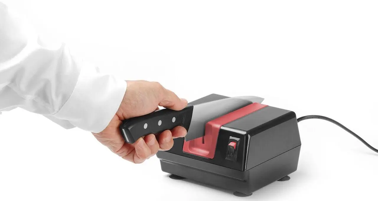 Электрическая точилка для ножей Hendi 820643 (Black) - 2