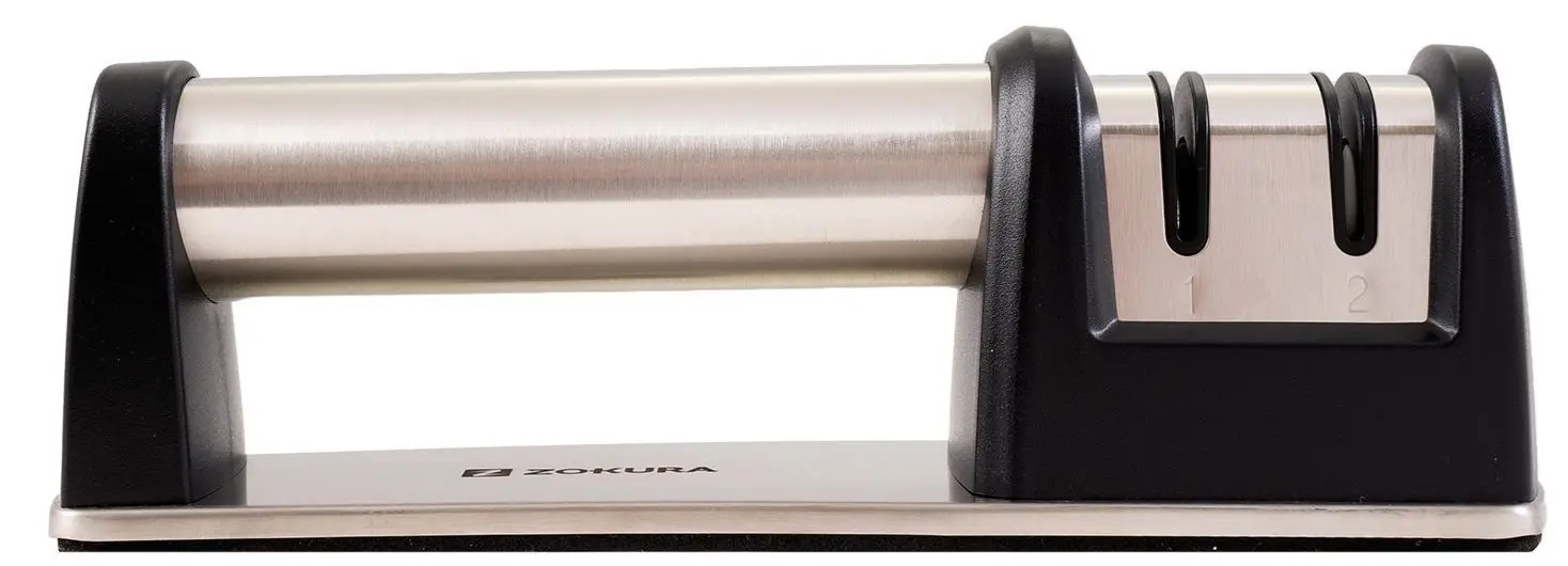 Ascutitoare pentru cutite Zokura Z1022 (Black/Inox) - 2