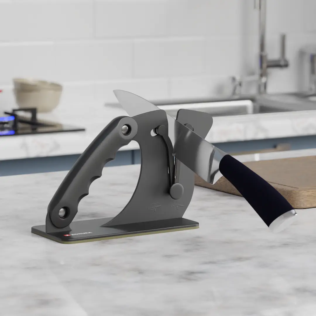 Точилка для ножей Zokura Z1405 (Black) - 5