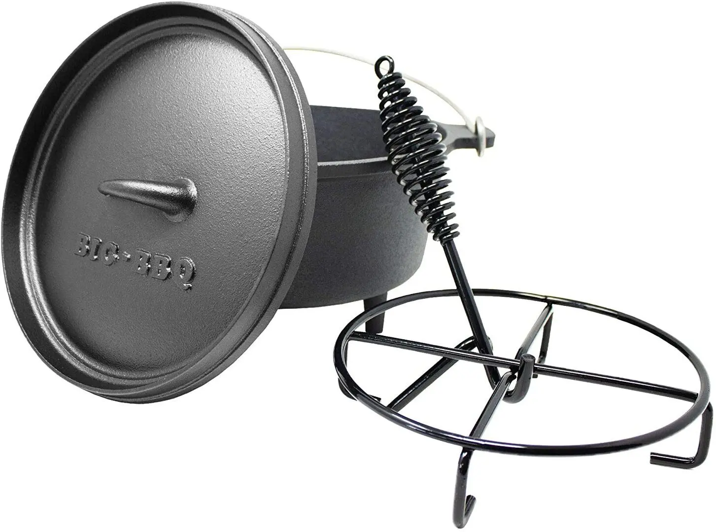Ceaun agățat cu capac si accesorii Klarstein Galloway 10038584 (Dark Grey)