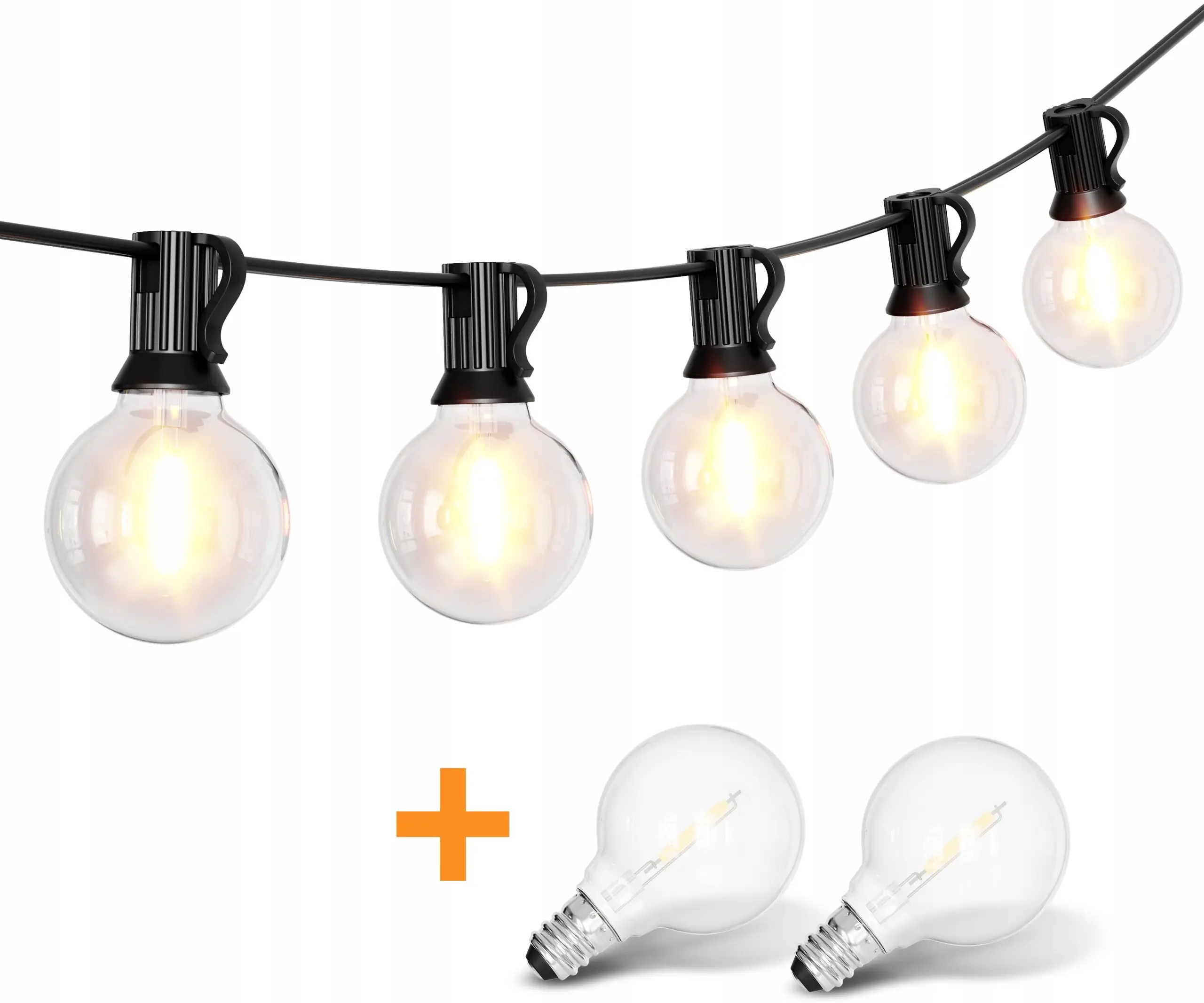 Светодиодная гирлянда Bauerkraft H-672 (Black/Transparent) - 2