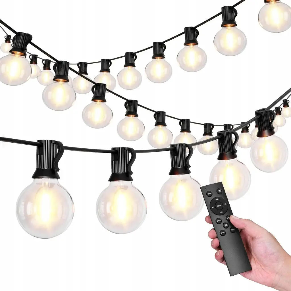 Светодиодная гирлянда Bauerkraft H-672 (Black/Transparent) - 3